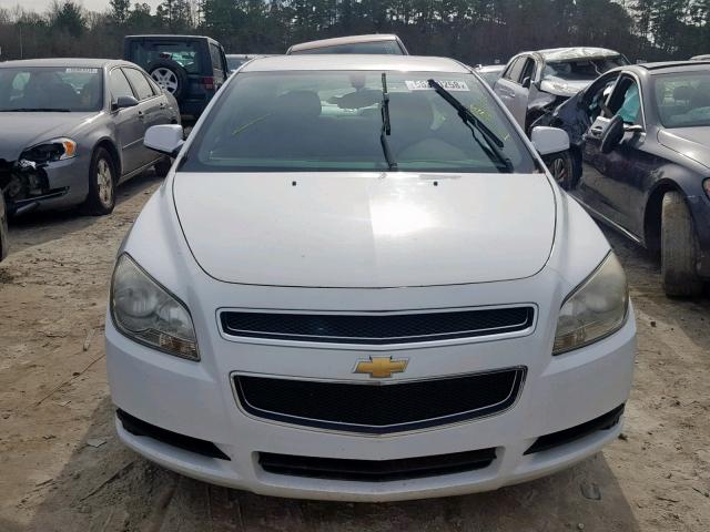 1G1ZC5E03CF397640 - 2012 CHEVROLET MALIBU 1LT WHITE photo 9