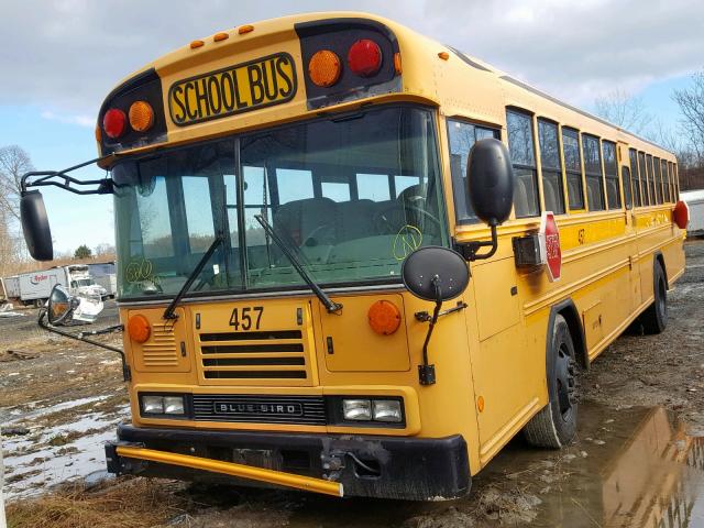 1BABKCKA38F254718 - 2008 BLUE BIRD SCHOOL BUS YELLOW photo 2