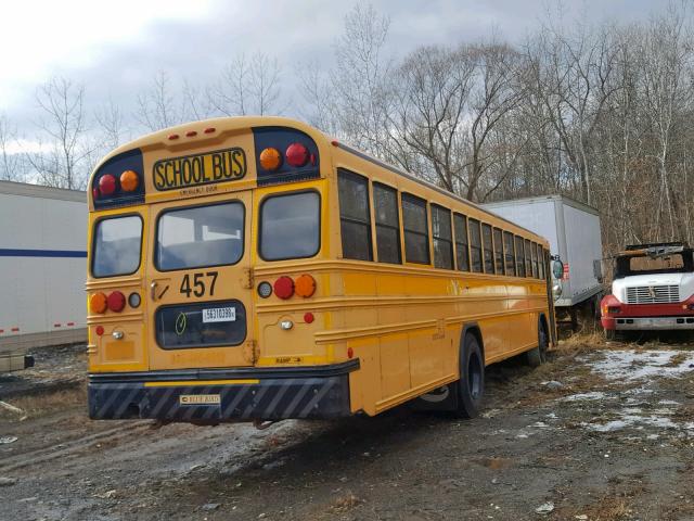 1BABKCKA38F254718 - 2008 BLUE BIRD SCHOOL BUS YELLOW photo 4