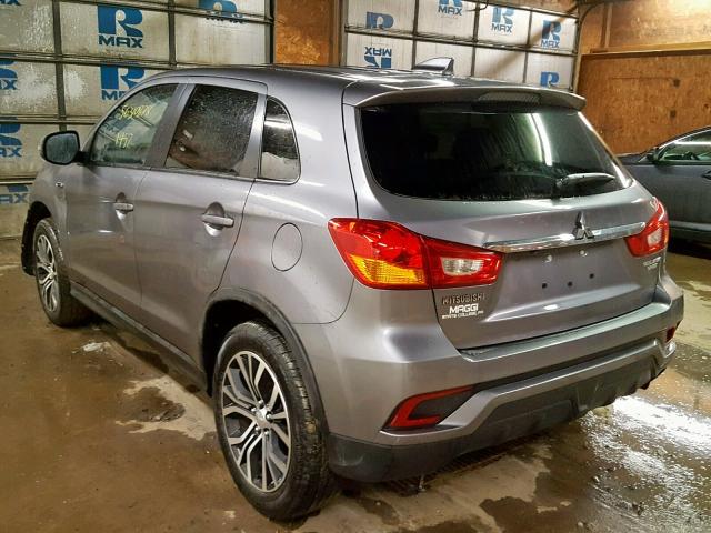 JA4AR3AUXJU020032 - 2018 MITSUBISHI OUTLANDER GRAY photo 3