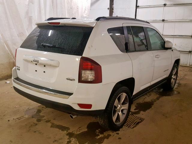 1C4NJDEB5GD707294 - 2016 JEEP COMPASS LA თეთრი ფოტო 4