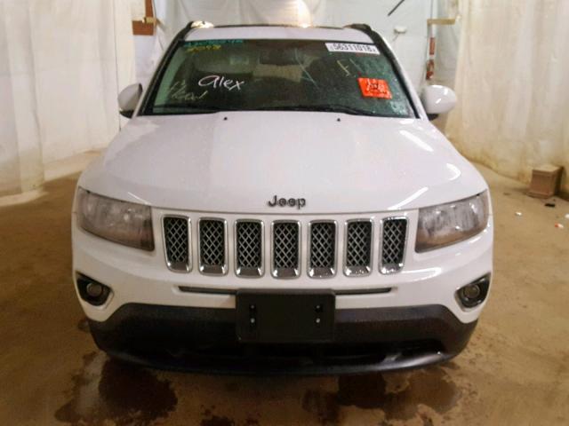 1C4NJDEB5GD707294 - 2016 JEEP COMPASS LA თეთრი ფოტო 9