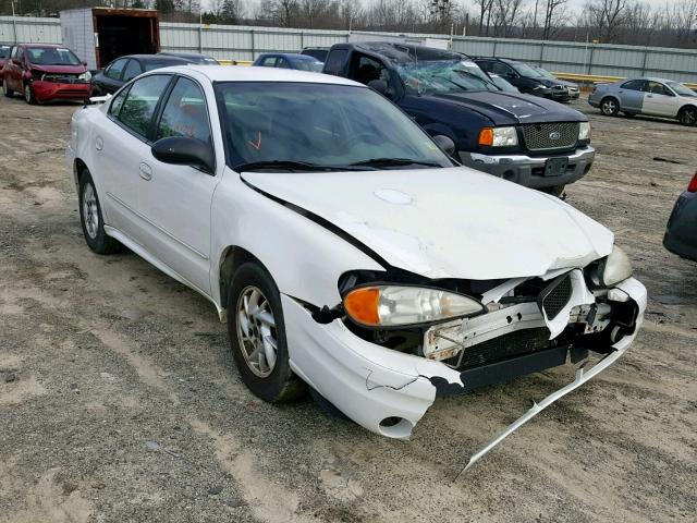 1G2NF52E94C256642 - 2004 PONTIAC GRAND AM S WHITE photo 1