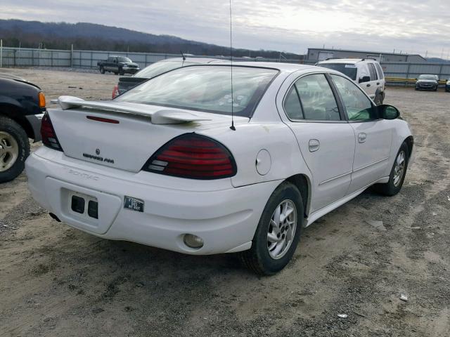 1G2NF52E94C256642 - 2004 PONTIAC GRAND AM S WHITE photo 4