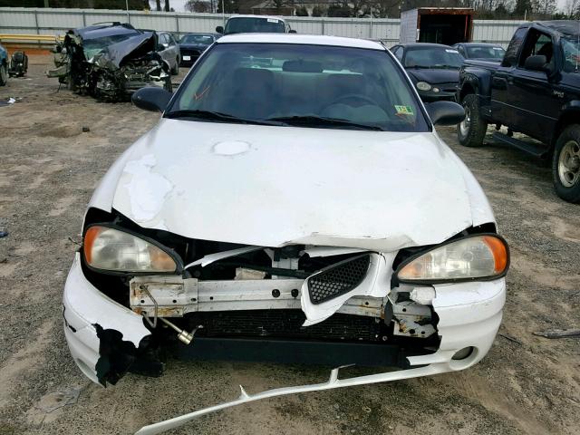 1G2NF52E94C256642 - 2004 PONTIAC GRAND AM S WHITE photo 9