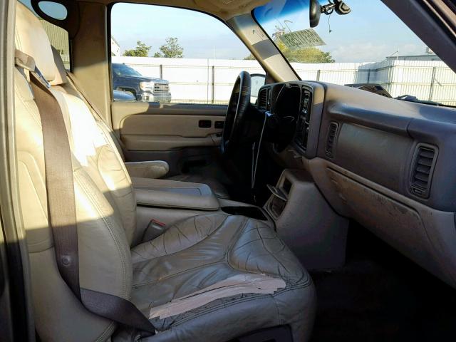 1GKEC13T8YJ200661 - 2000 GMC YUKON GRAY photo 5