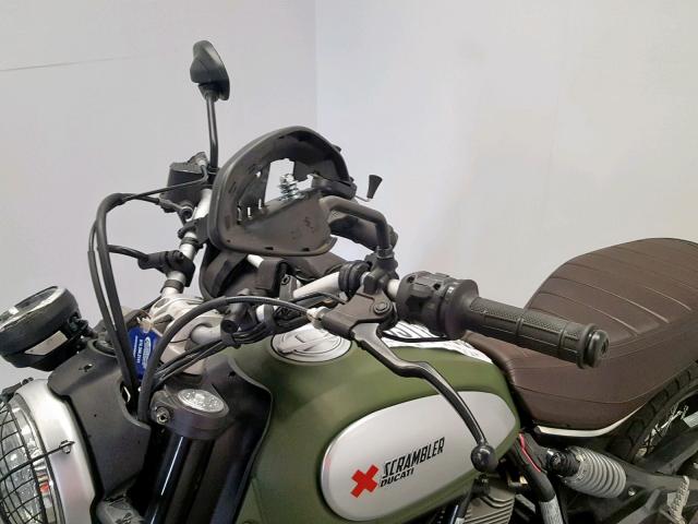 ML015ANM7HT010882 - 2017 DUCATI SCRAMBLER GREEN photo 12