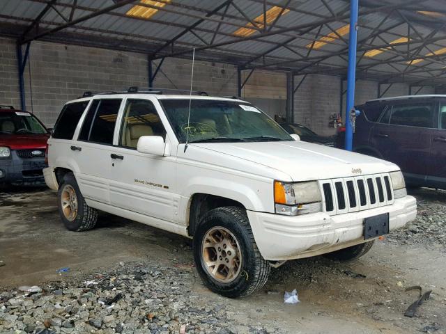 1J4GZ78Y0TC352760 - 1996 JEEP GRAND CHER WHITE photo 1