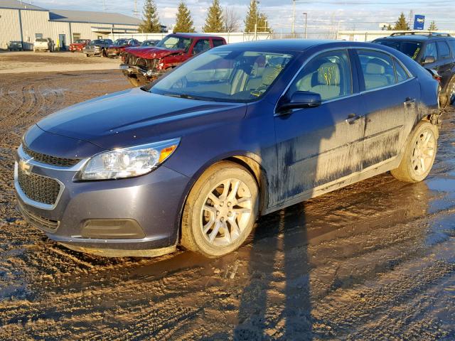 1G11C5SL6EF220840 - 2014 CHEVROLET MALIBU 1LT 蓝色 照片 2