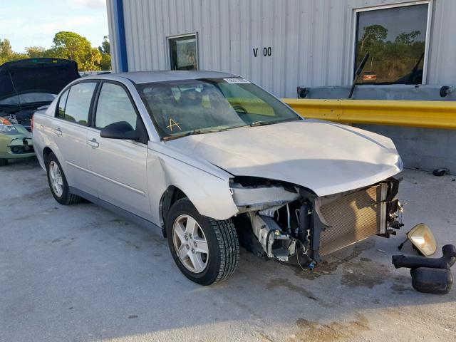 1G1ZT54884F124296 - 2004 CHEVROLET MALIBU LS Մոխրագույն լուսանկար 1