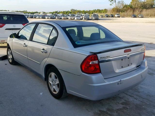 1G1ZT54884F124296 - 2004 CHEVROLET MALIBU LS Մոխրագույն լուսանկար 3