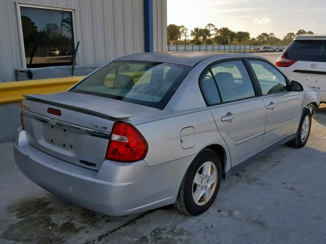 1G1ZT54884F124296 - 2004 CHEVROLET MALIBU LS Մոխրագույն լուսանկար 4