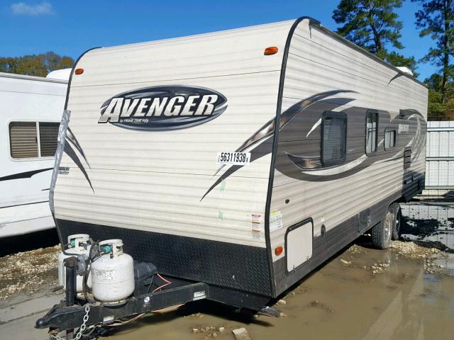 5ZT2AVRB8GB910533 - 2016 WILDWOOD AVENGER WHITE photo 2