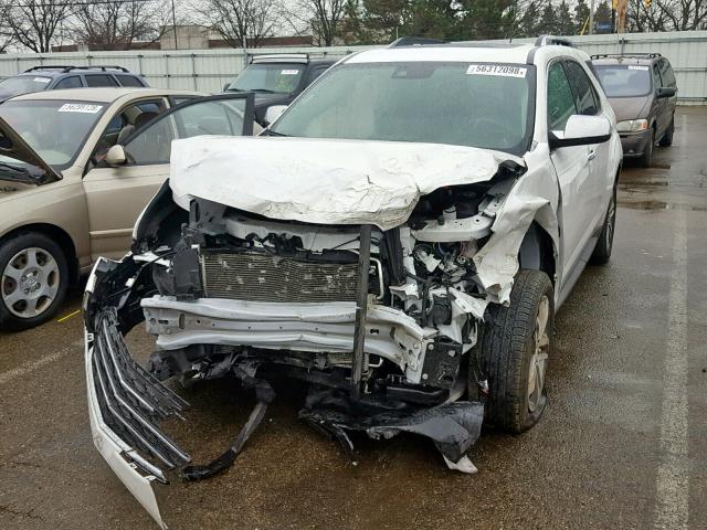 2GNFLGE39H6109709 - 2017 CHEVROLET EQUINOX PR WHITE photo 2