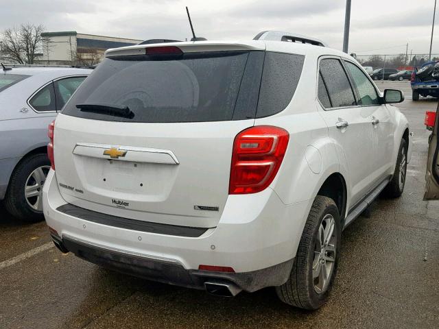 2GNFLGE39H6109709 - 2017 CHEVROLET EQUINOX PR WHITE photo 4