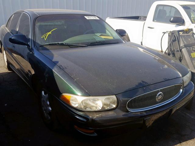 1G4HP54K114252840 - 2001 BUICK LESABRE CU GREEN photo 1