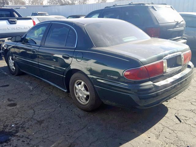 1G4HP54K114252840 - 2001 BUICK LESABRE CU GREEN photo 3