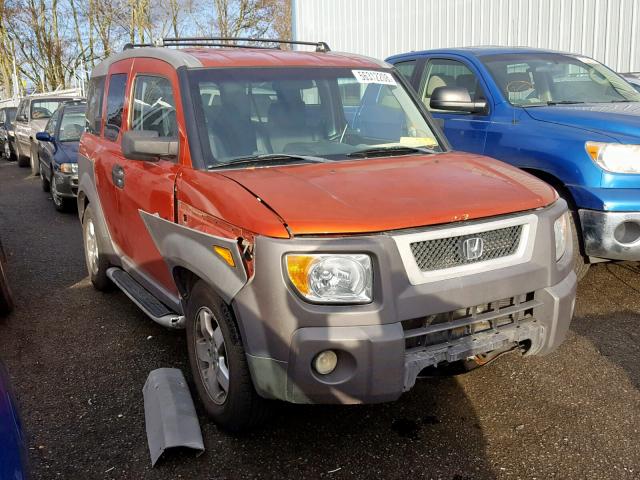 5J6YH28583L033574 - 2003 HONDA ELEMENT EX ORANGE photo 1