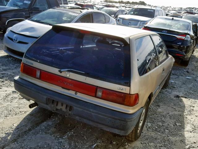 JHMED6359JS011913 - 1988 HONDA CIVIC 1.5 BROWN photo 4