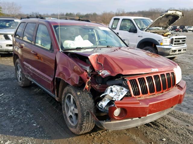 1J8GR48K97C673890 - 2007 JEEP GRAND CHER MAROON photo 1