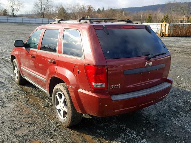 1J8GR48K97C673890 - 2007 JEEP GRAND CHER MAROON photo 3