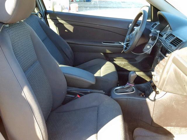 1G2AS18H497272364 - 2009 PONTIAC G5 SILVER photo 5