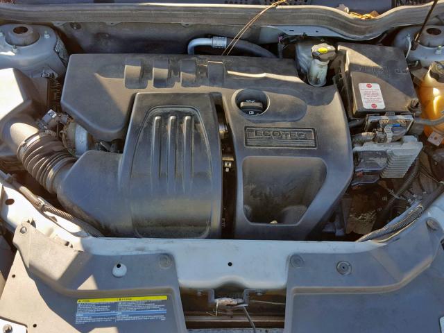 1G2AS18H497272364 - 2009 PONTIAC G5 SILVER photo 7