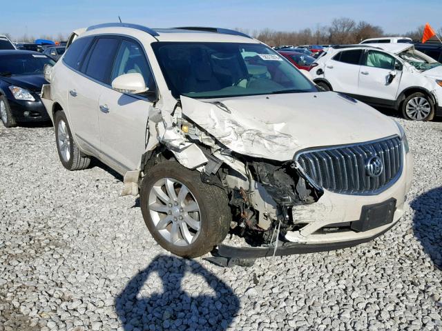 5GAKVDKD2DJ188703 - 2013 BUICK ENCLAVE WHITE photo 1