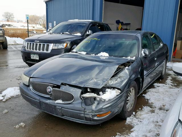 1G4HP54K74U210676 - 2004 BUICK LESABRE CU GREEN photo 2