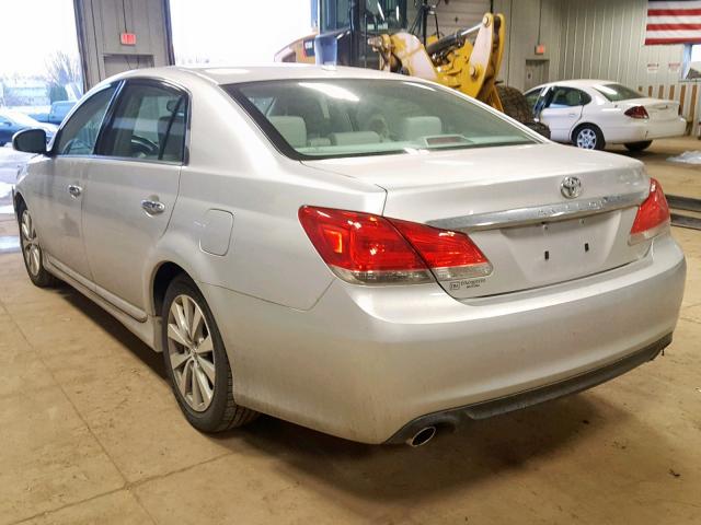 4T1BK3DBXCU457620 - 2012 TOYOTA AVALON BAS Ақ фото 3