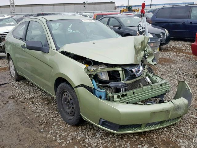 1FAHP32N38W122858 - 2008 FORD FOCUS S/SE GREEN photo 1