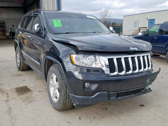 1J4RR4GG0BC555856 - 2011 JEEP GRAND CHER BLACK photo 1