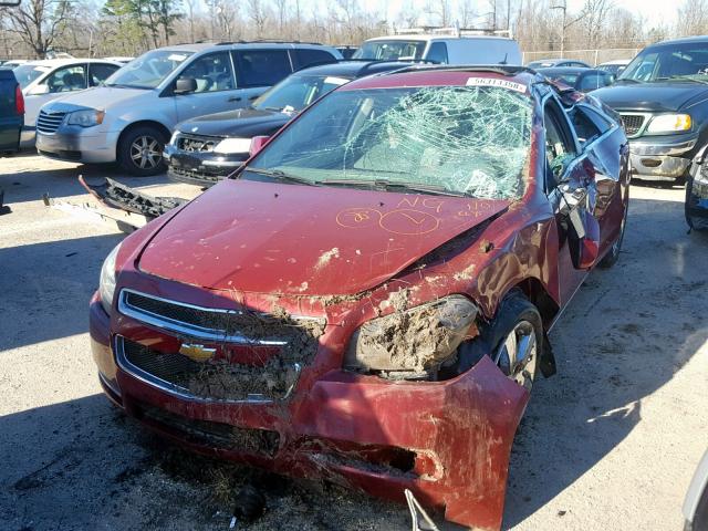 1G1ZD5E72BF213782 - 2011 CHEVROLET MALIBU 2LT BURGUNDY photo 2