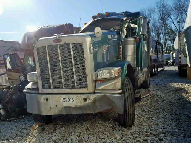 1XPXDP0X2GD355746 - 2016 PETERBILT 389 GREEN photo 2