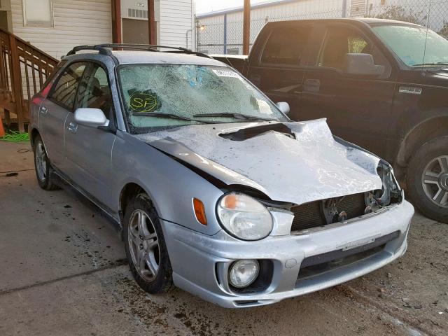 JF1GG29683H804670 - 2003 SUBARU IMPREZA WR SILVER photo 1