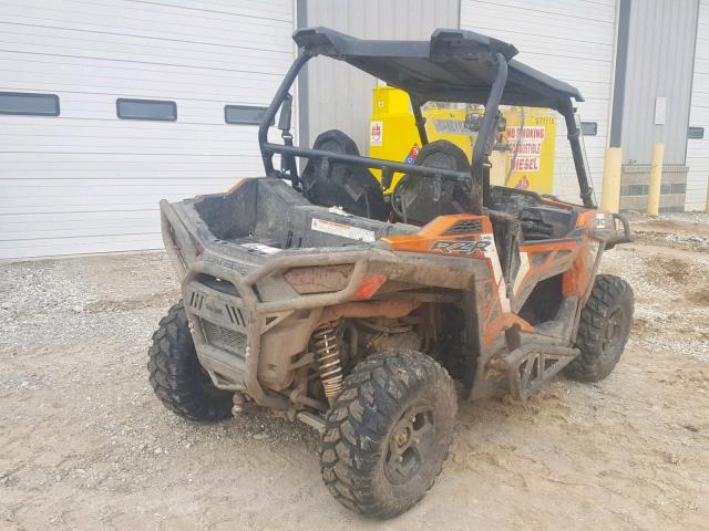 4XAVAE874FB309797 - 2015 POLARIS RZR 900 EP ORANGE photo 4