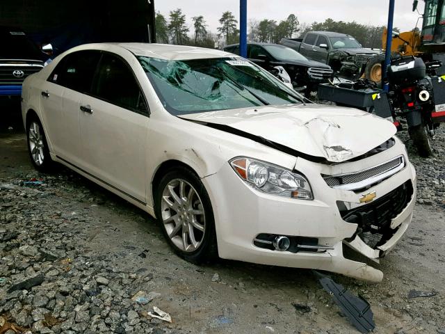 1G1ZE5E19BF299469 - 2011 CHEVROLET MALIBU LTZ WHITE photo 1