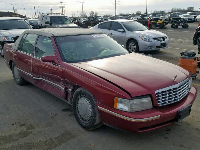 1G6KE52Y5VU210462 - 1997 CADILLAC DEVILLE DE RED photo 1