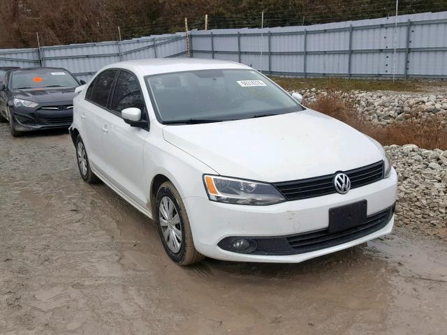 3VWDL7AJ9EM291172 - 2014 VOLKSWAGEN JETTA TDI WHITE photo 1