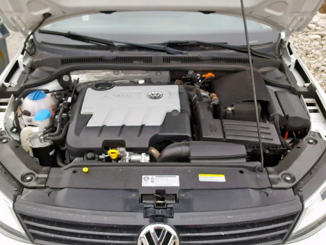 3VWDL7AJ9EM291172 - 2014 VOLKSWAGEN JETTA TDI WHITE photo 7