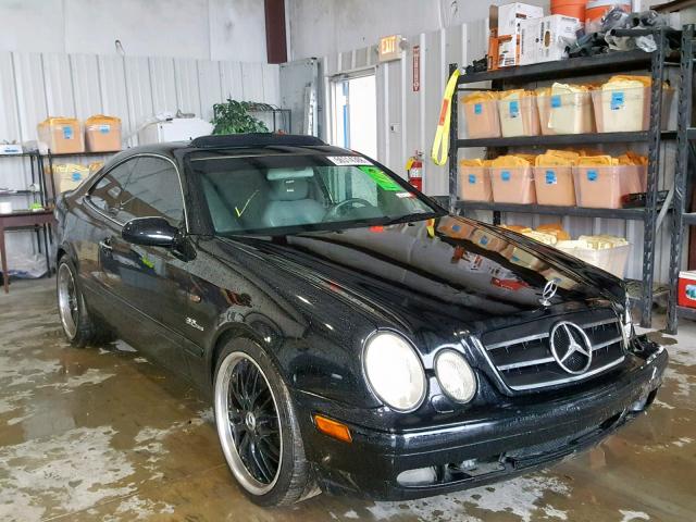 WDBLJ65G4WF040685 - 1998 MERCEDES-BENZ CLK 320 BLACK photo 1