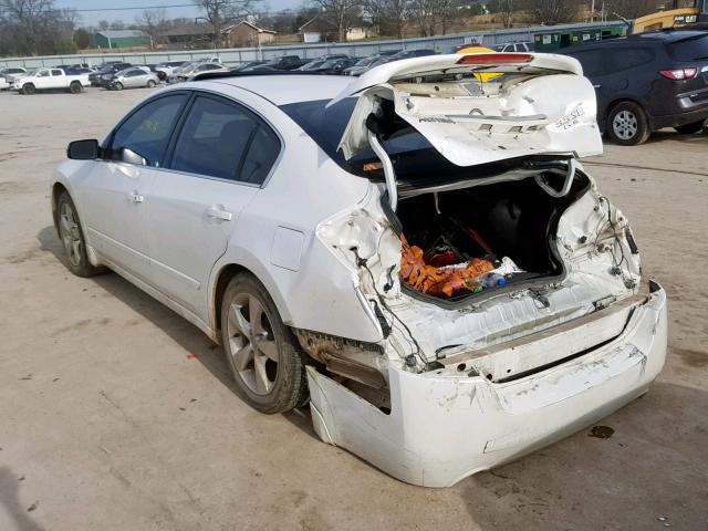 1N4BL21E58N435591 - 2008 NISSAN ALTIMA 3.5 WHITE photo 3