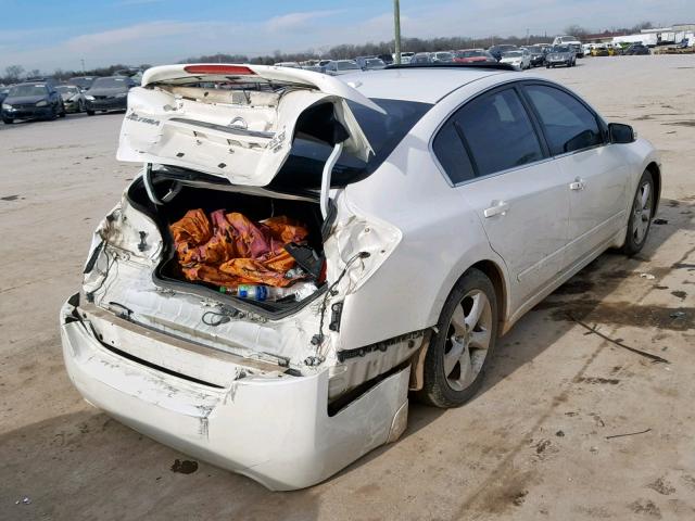 1N4BL21E58N435591 - 2008 NISSAN ALTIMA 3.5 WHITE photo 4