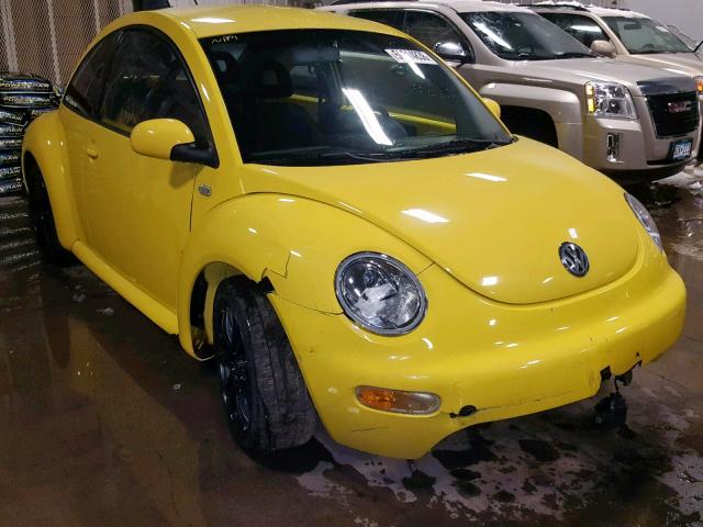 3VWCB21C42M444345 - 2002 VOLKSWAGEN NEW BEETLE Sarı foto 1