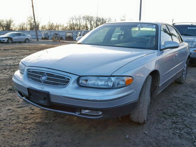 2G4WF551721104981 - 2002 BUICK REGAL GS SILVER photo 2