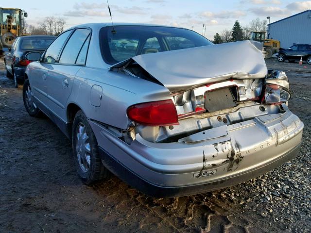 2G4WF551721104981 - 2002 BUICK REGAL GS SILVER photo 3