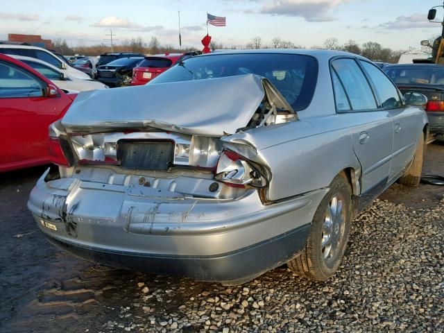 2G4WF551721104981 - 2002 BUICK REGAL GS SILVER photo 4