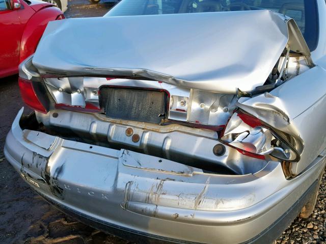 2G4WF551721104981 - 2002 BUICK REGAL GS SILVER photo 9