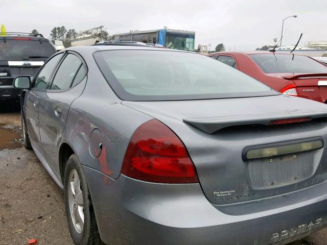 2G2WP552771159534 - 2007 PONTIAC GRAND PRIX GRAY photo 3