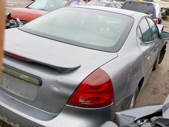 2G2WP552771159534 - 2007 PONTIAC GRAND PRIX GRAY photo 4